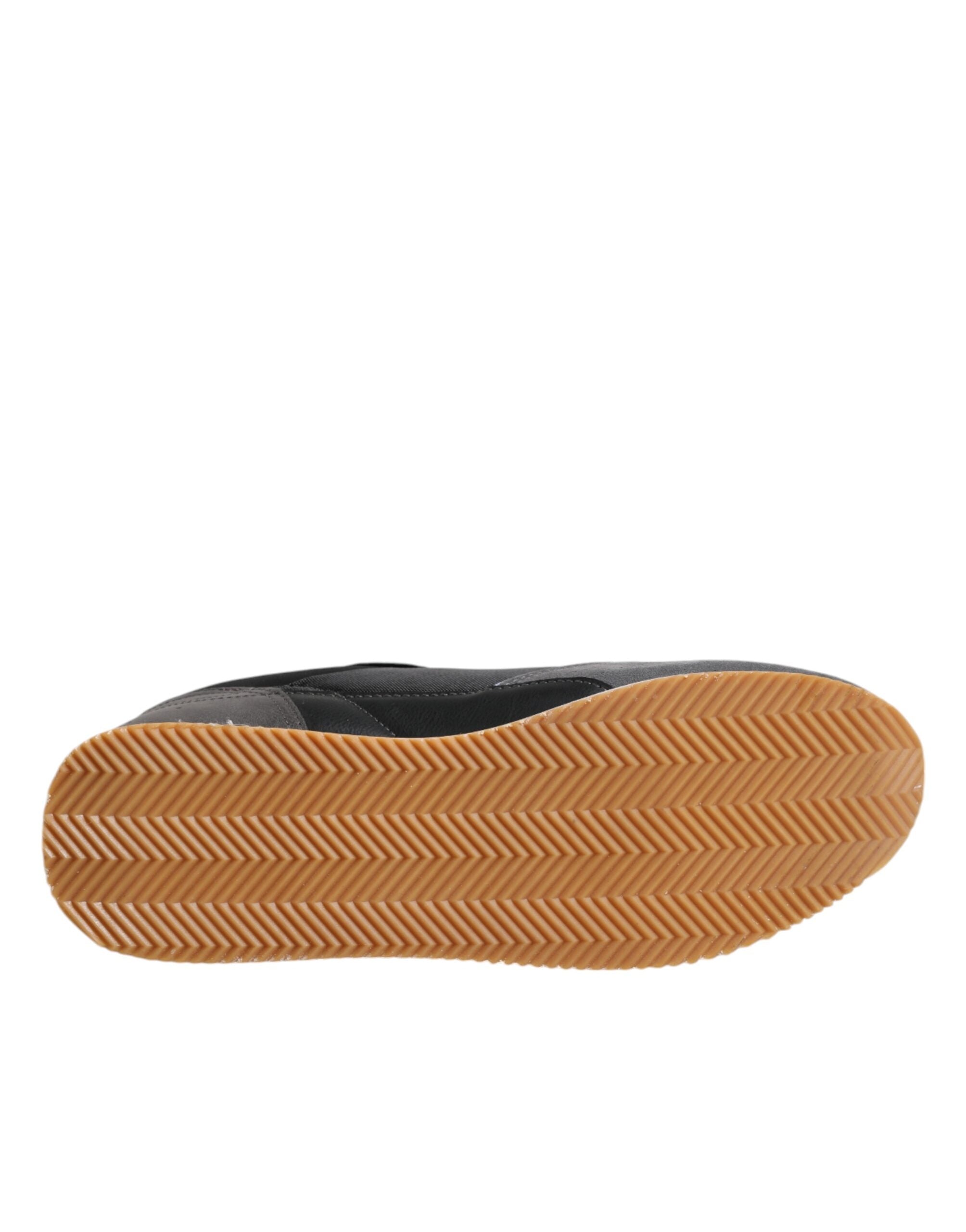 Trussardi Black Gray Lace Up Low Top Casual Sneakers Shoes -   -  Trussardi.