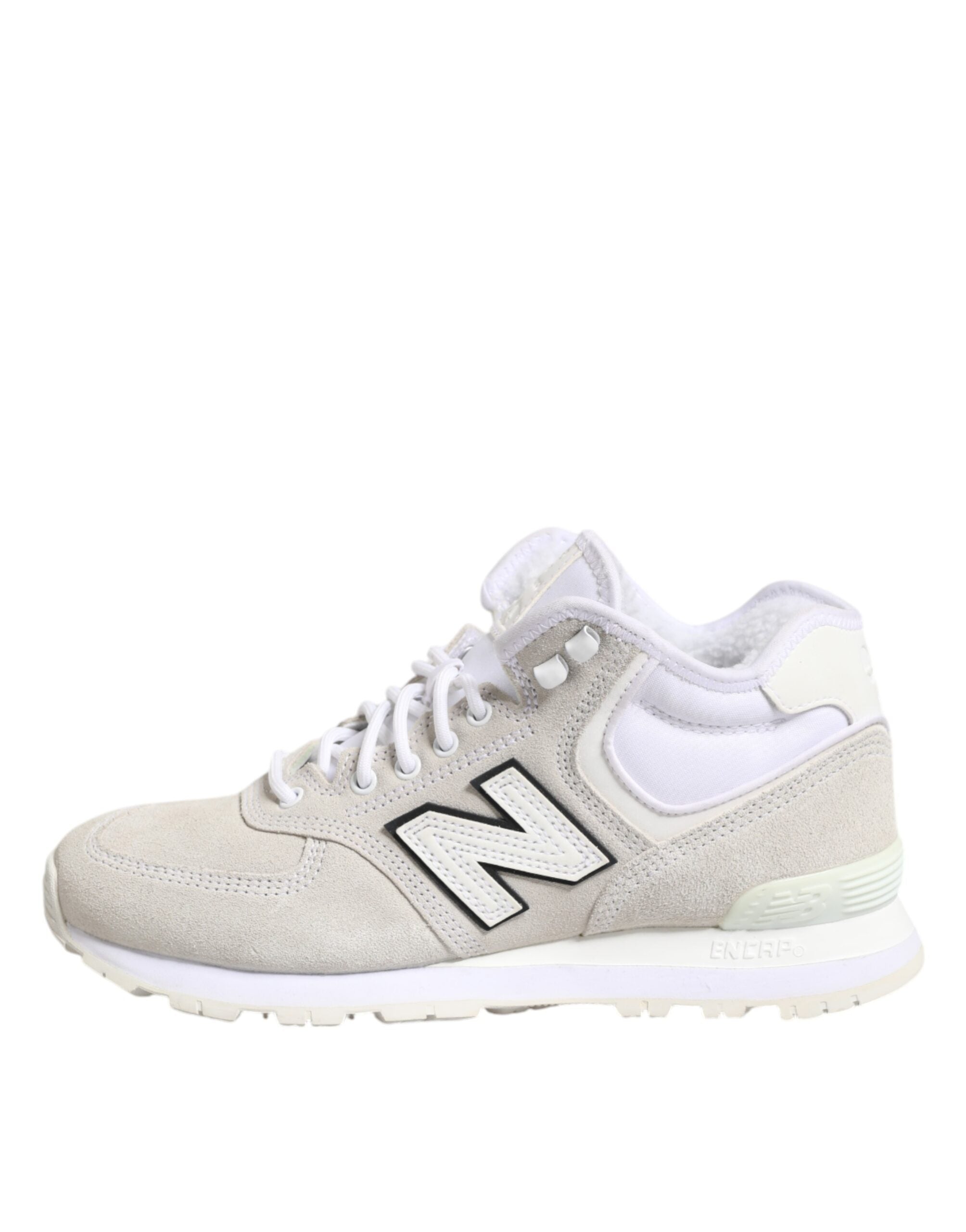 New Balance Off White Suede Sneakers Shoes -   -  New Balance.