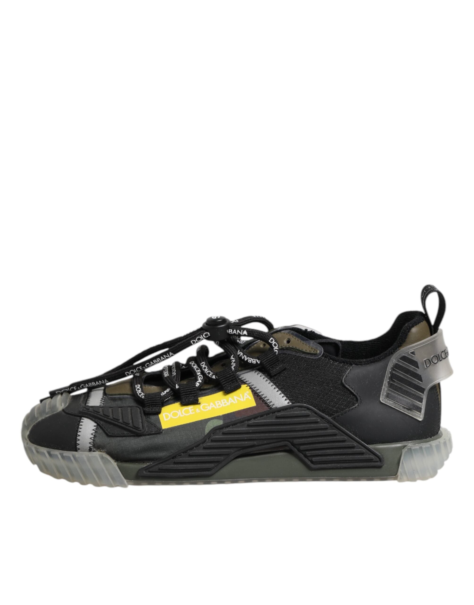 Dolce & Gabbana Multicolor Lace Up Low Top NS1 Sneakers Shoes -   -  Dolce & Gabbana.