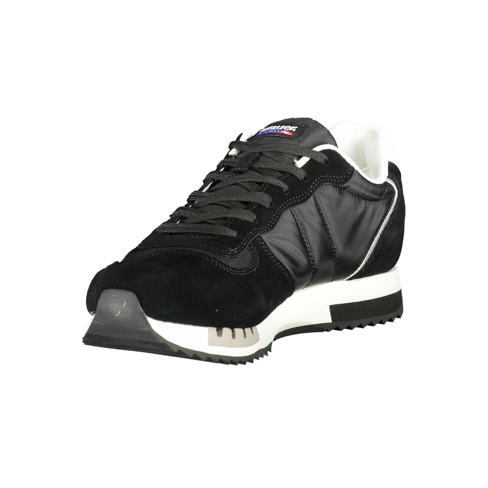 Blauer Black Polyester Men Sneaker -   -  Blauer.