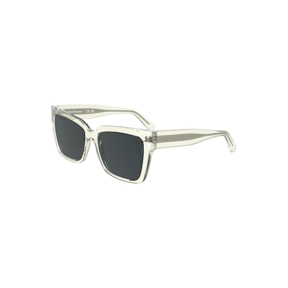 Calvin Klein Transparent Plastic Sunglasses -   -  Calvin Klein.