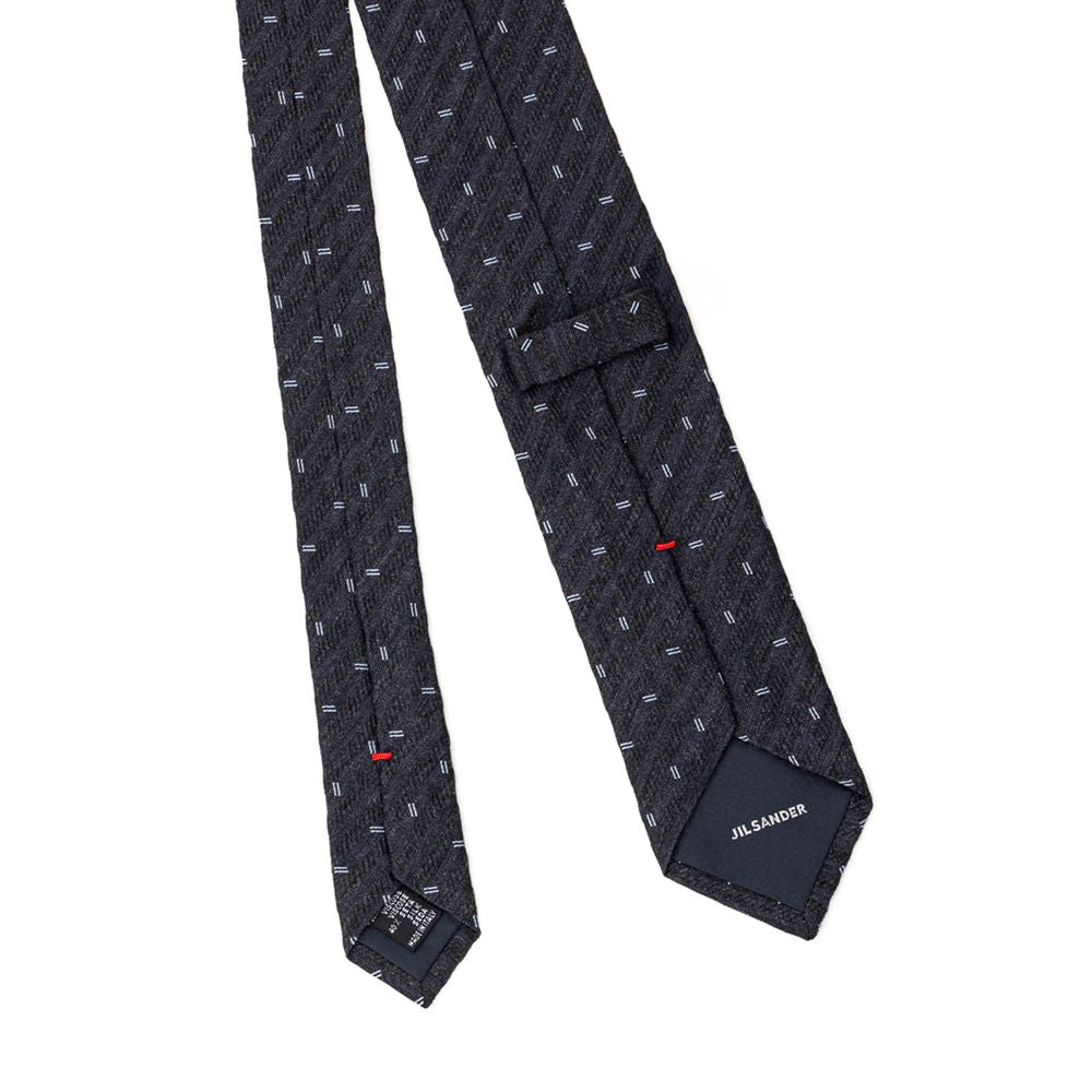 Jil Sander Gray Silk Ties & Bowty -   -  Jil Sander.