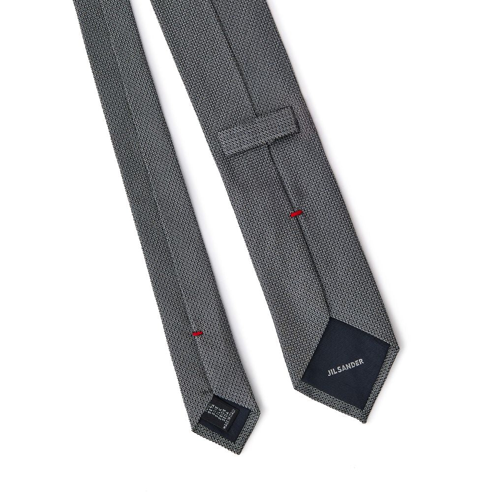 Jil Sander Gray Silk Ties & Bowty -   -  Jil Sander.
