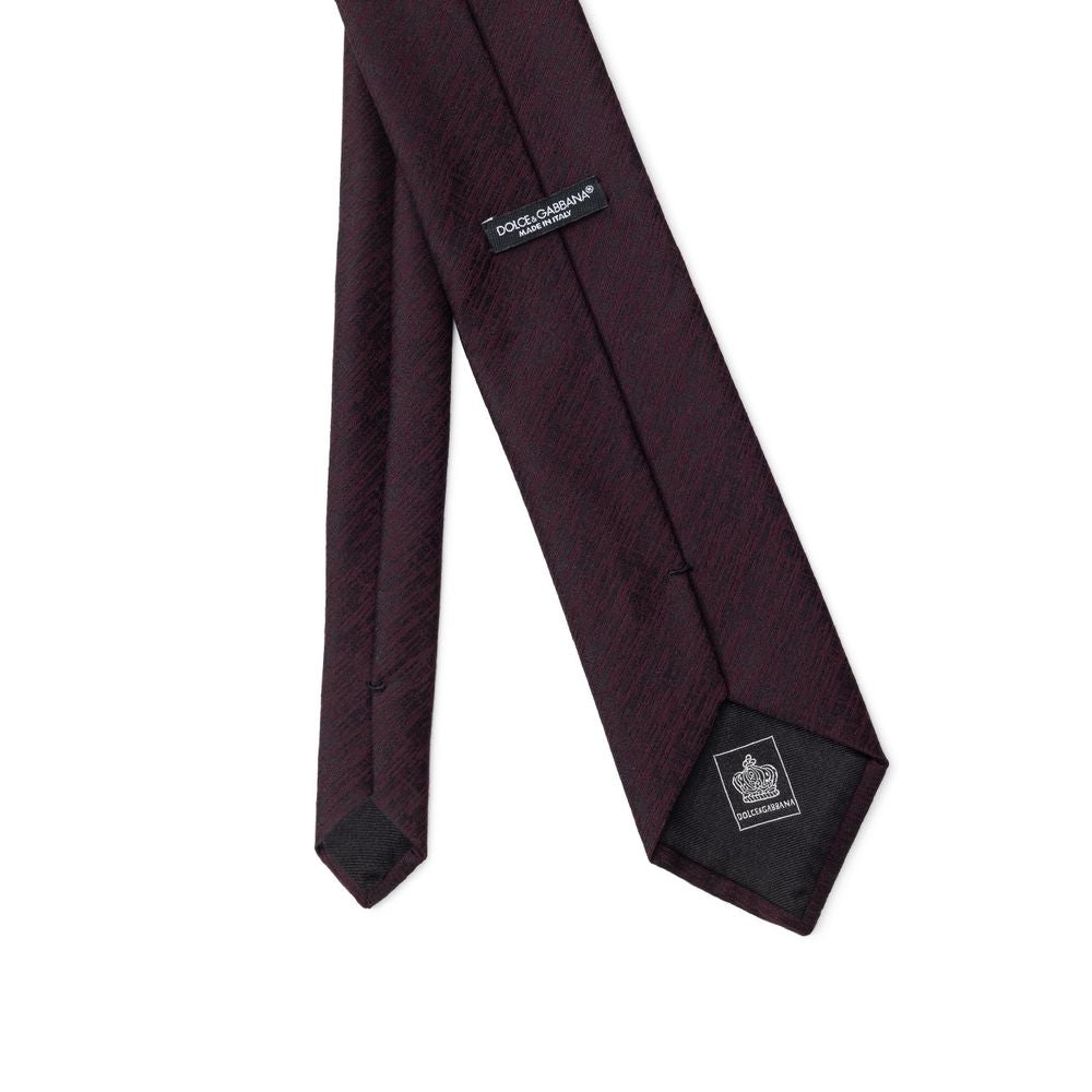 Dolce & Gabbana Purple Wool Ties & Bowty -   -  Dolce & Gabbana.