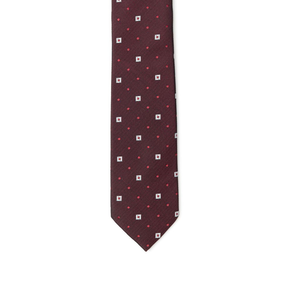 Dolce & Gabbana Bordeaux Silk Ties & Bowty -   -  Dolce & Gabbana.