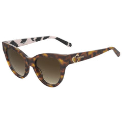 Love Moschino Brown Acetate Sunglasses -   -  Love Moschino.