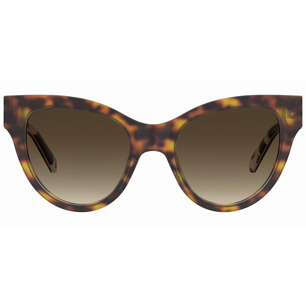 Love Moschino Brown Acetate Sunglasses -   -  Love Moschino.