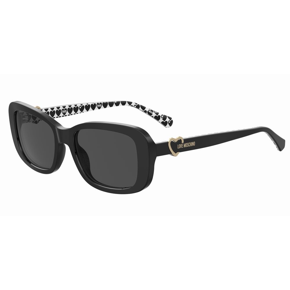 Love Moschino Black Acetate Sunglasses -   -  Love Moschino.