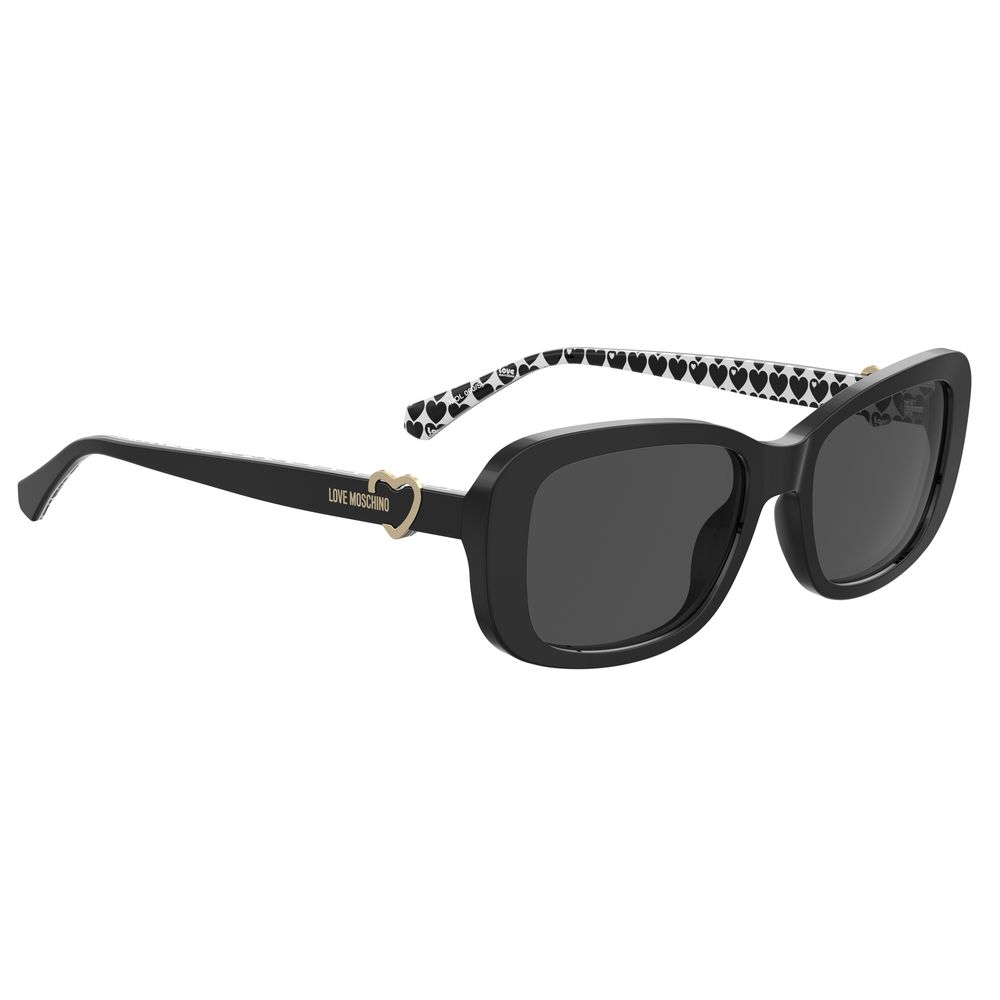 Love Moschino Black Acetate Sunglasses -   -  Love Moschino.