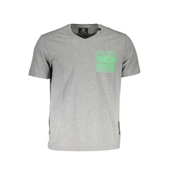 Plein Sport Gray Cotton Men T-Shirt -   -  Plein Sport.