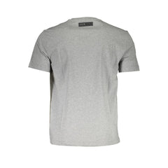 Plein Sport Gray Cotton Men T-Shirt -   -  Plein Sport.