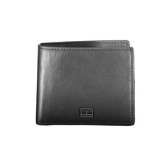Tommy Hilfiger Black Leather Men Wallet -  Leather Wallet for Men -  Tommy Hilfiger.