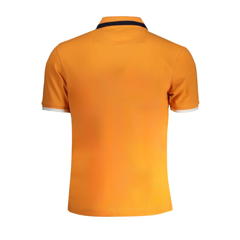 La Martina Orange Cotton Polo Shirt -   -  La Martina.