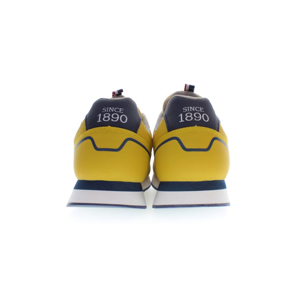 U.S. POLO ASSN. Yellow Polyester Men Sneaker -   -  U.S. POLO ASSN..