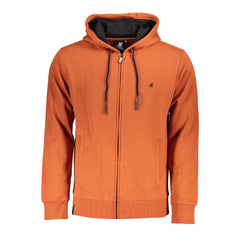 U.S. Grand Polo Bronze Hooded Sweatshirt with Embroidered Logo -   -  U.S. Grand Polo.