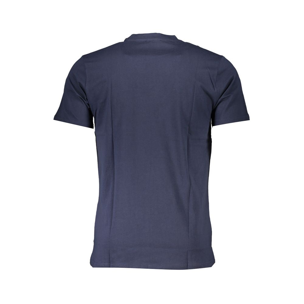 Cavalli Class Blue Cotton T-Shirt -   -  Cavalli Class.