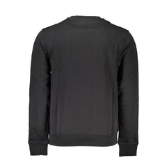 Harmont & Blaine Sleek Black Long-Sleeved Crew Neck Sweatshirt -   -  Harmont & Blaine.