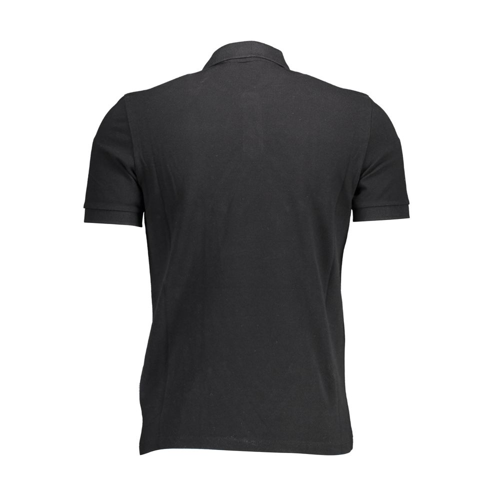 Napapijri Black Cotton Men Polo Shirt -   -  Napapijri.