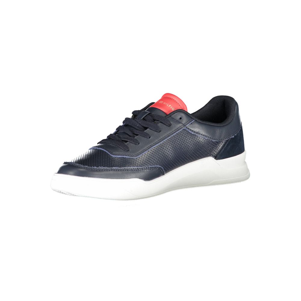 Tommy Hilfiger Blue Polyester Sneaker -   -  Tommy Hilfiger.