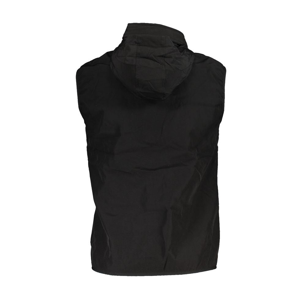 Scuola Nautica Black Polyester Jacket -   -  Scuola Nautica.