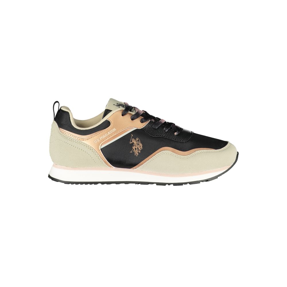 U.S. POLO ASSN. Black Polyester Sneaker -   -  U.S. POLO ASSN..