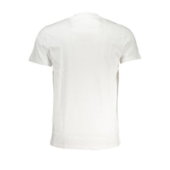 Cavalli Class White Cotton T-Shirt -   -  Cavalli Class.