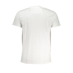 Cavalli Class White Cotton T-Shirt -   -  Cavalli Class.
