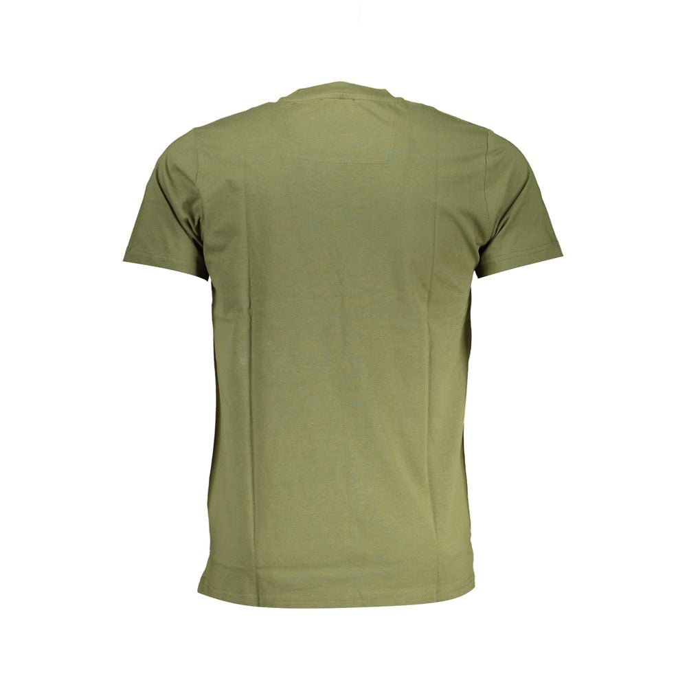 Cavalli Class Green Cotton T-Shirt -   -  Cavalli Class.