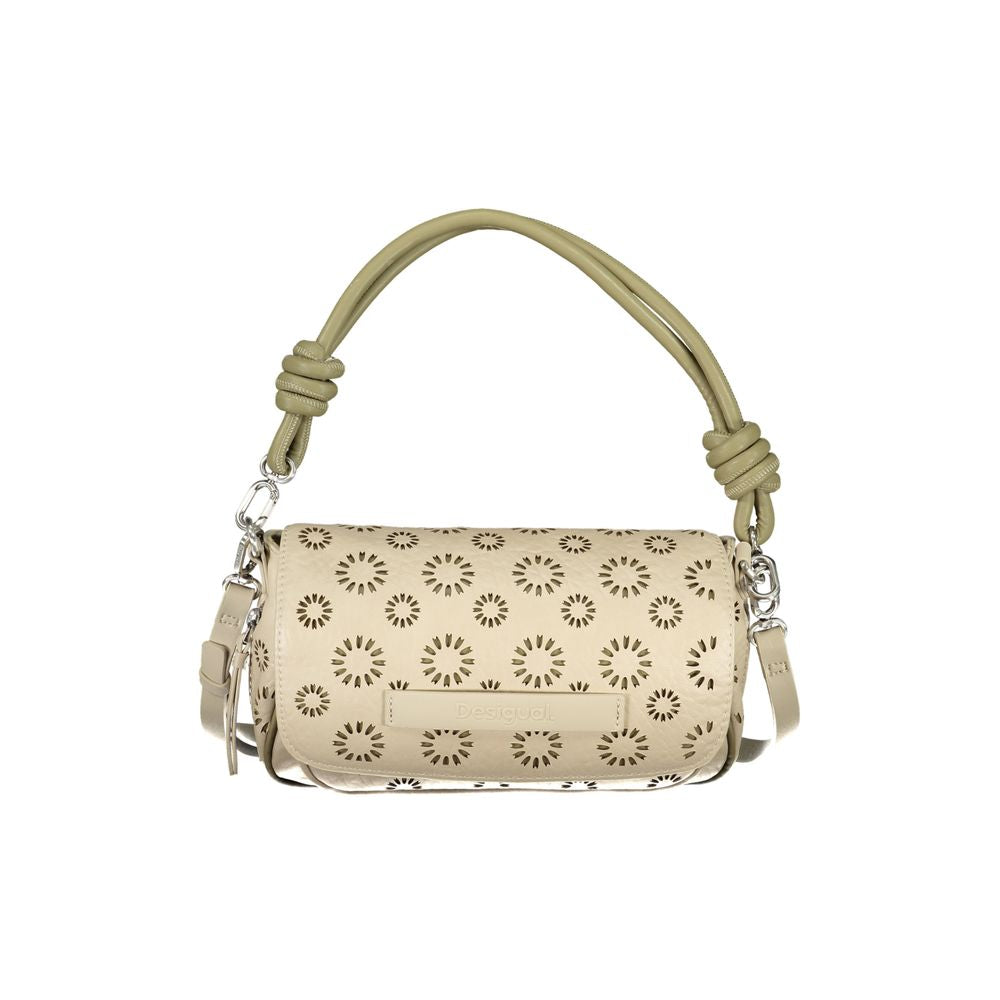 Desigual Beige Polyethylene Handbag -   -  Desigual.