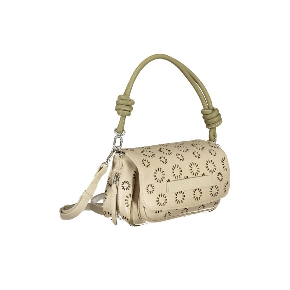 Desigual Beige Polyethylene Handbag -   -  Desigual.