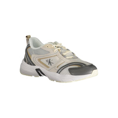 Calvin Klein Beige Polyester Sneaker -   -  Calvin Klein.
