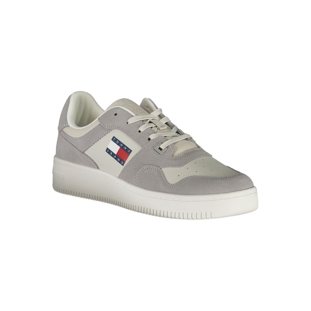 Tommy Hilfiger Gray Polyester Sneaker -   -  Tommy Hilfiger.