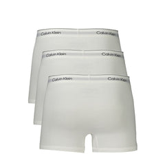 Calvin Klein White Cotton Men Boxer -   -  Calvin Klein.