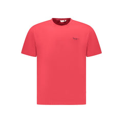 Pepe Jeans Red Cotton Men T-Shirt -   -  Pepe Jeans.