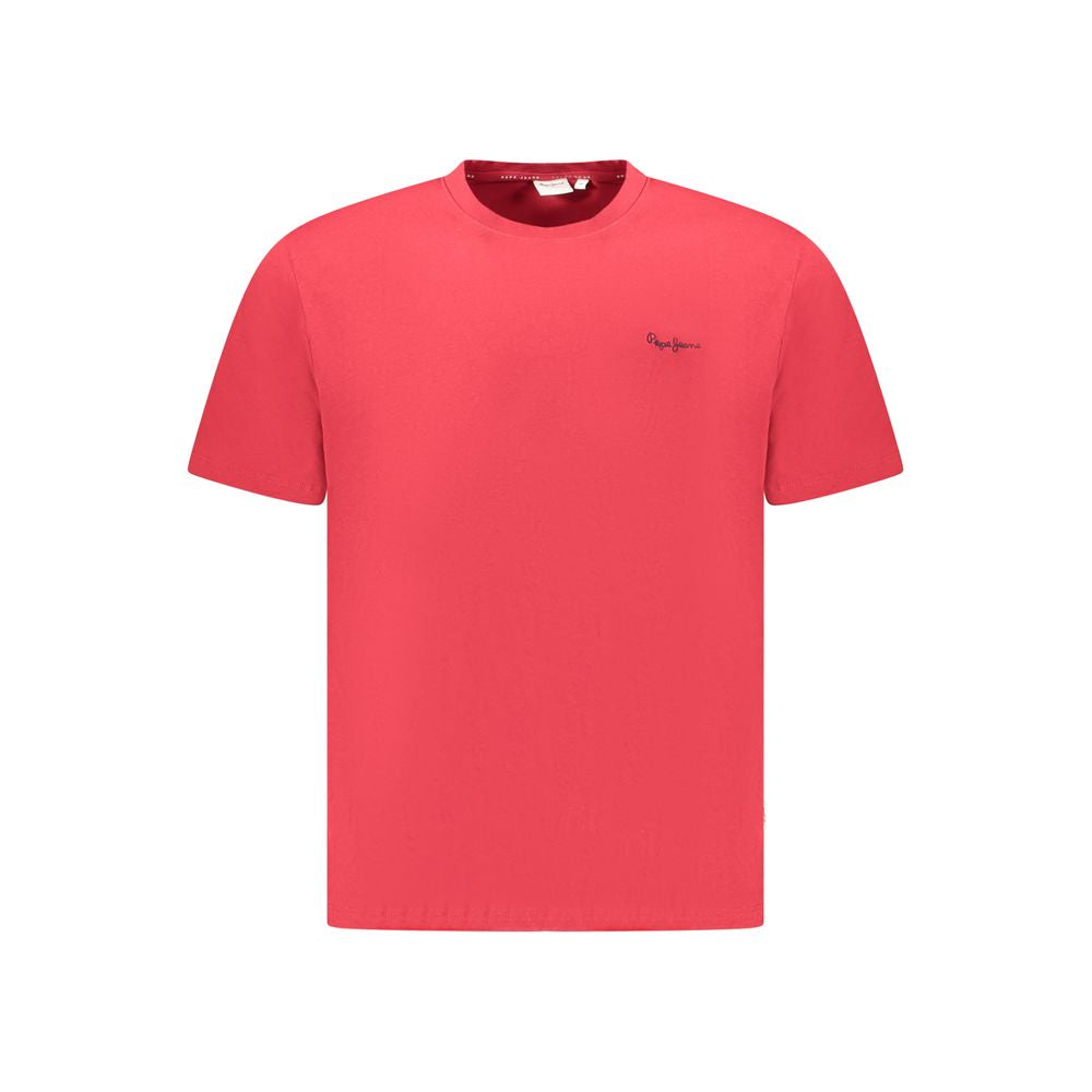 Pepe Jeans Red Cotton Men T-Shirt -   -  Pepe Jeans.