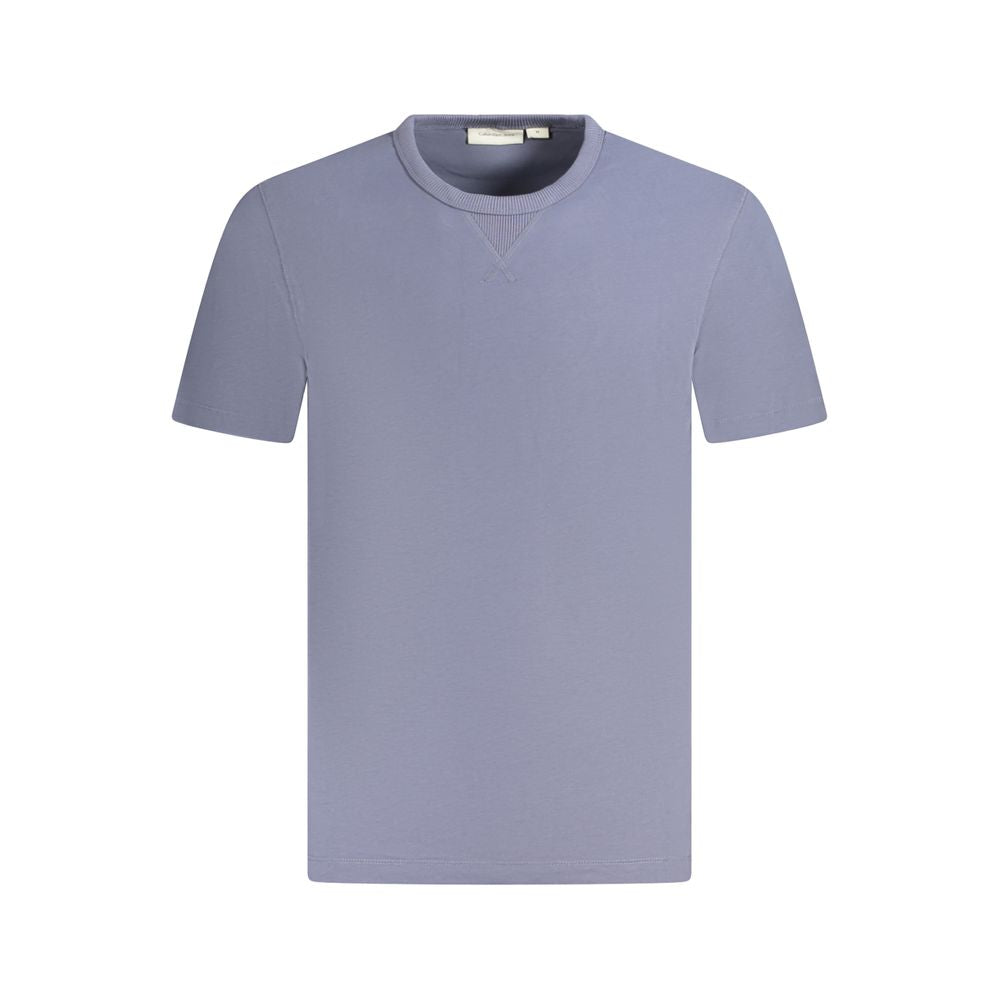 Calvin Klein Blue Cotton T-Shirt -   -  Calvin Klein.