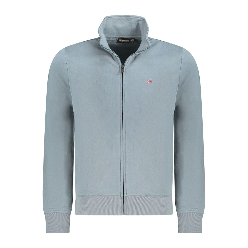 Napapijri Brown Cotton Men Sweater -   -  Napapijri.