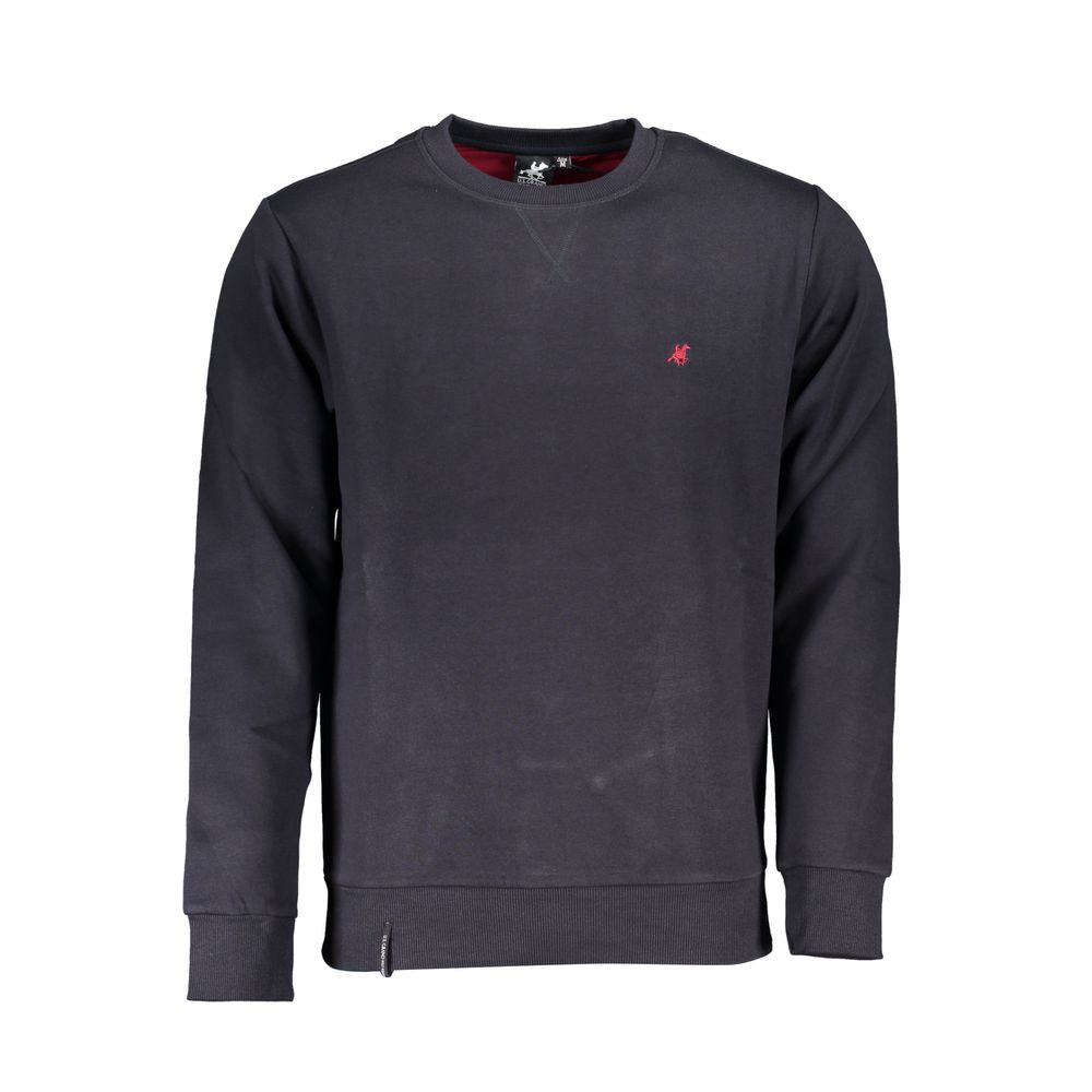 U.S. Grand Polo Blue Cotton Sweater -   -  U.S. Grand Polo.