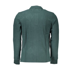 La Martina Classic Green Polo Shirt with Embroidery Detail -   -  La Martina.