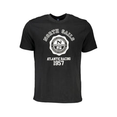North Sails Black Cotton T-Shirt -   -  North Sails.