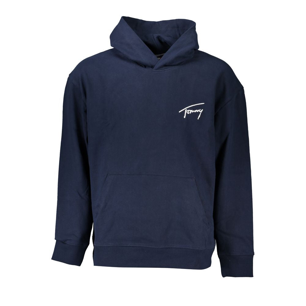 Tommy Hilfiger Eco-Conscious Blue Hooded Sweatshirt -   -  Tommy Hilfiger.