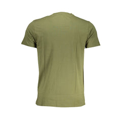 Cavalli Class Green Cotton T-Shirt -   -  Cavalli Class.