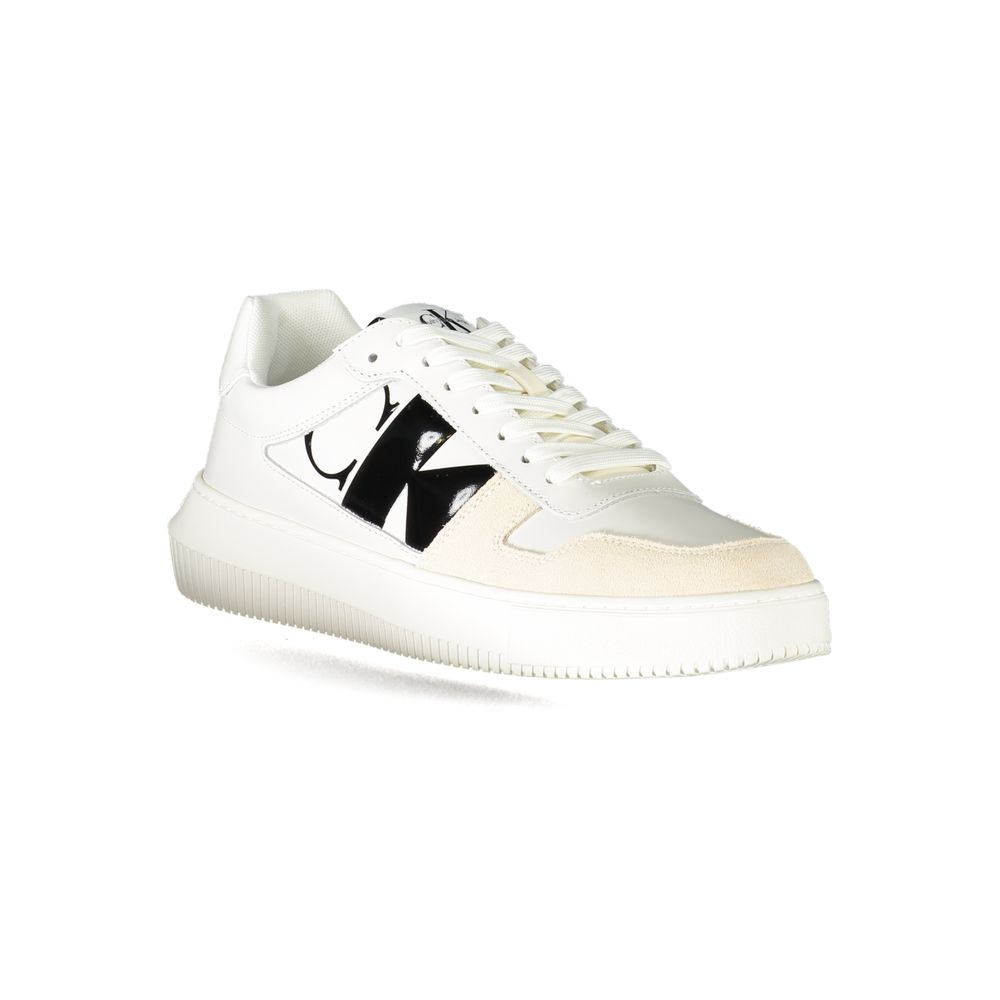 Calvin Klein White Polyester Sneaker -   -  Calvin Klein.