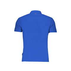 Napapijri Blue Cotton Polo Shirt -   -  Napapijri.