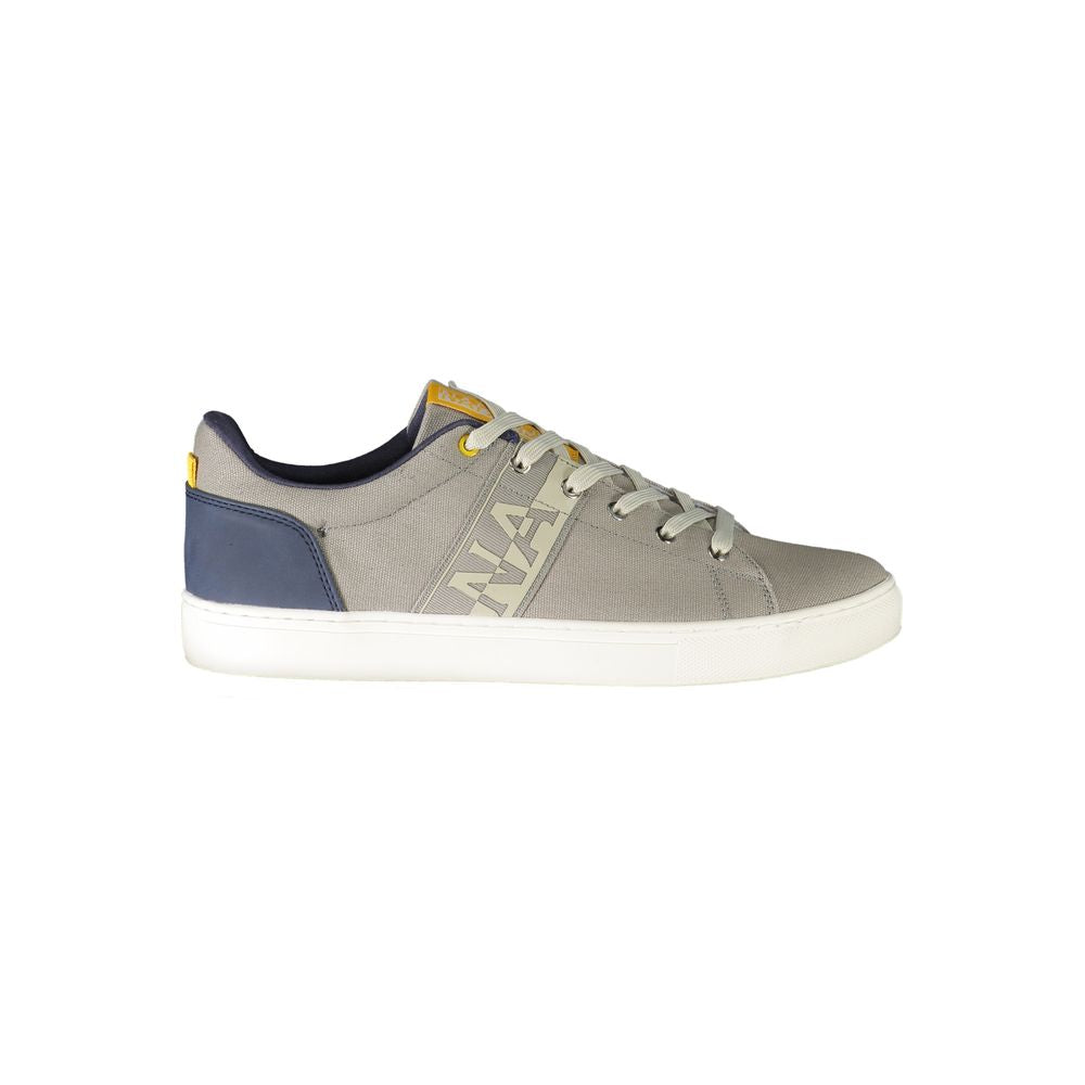 Napapijri Gray Polyester Sneaker -   -  Napapijri.