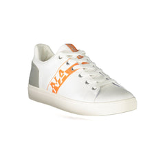 Napapijri White Polyester Sneaker -   -  Napapijri.