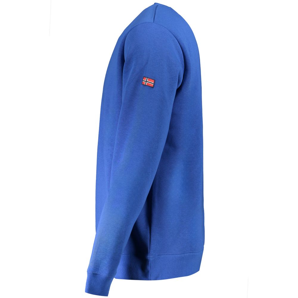 Norway 1963 Blue Cotton Men Sweater -   -  Norway 1963.