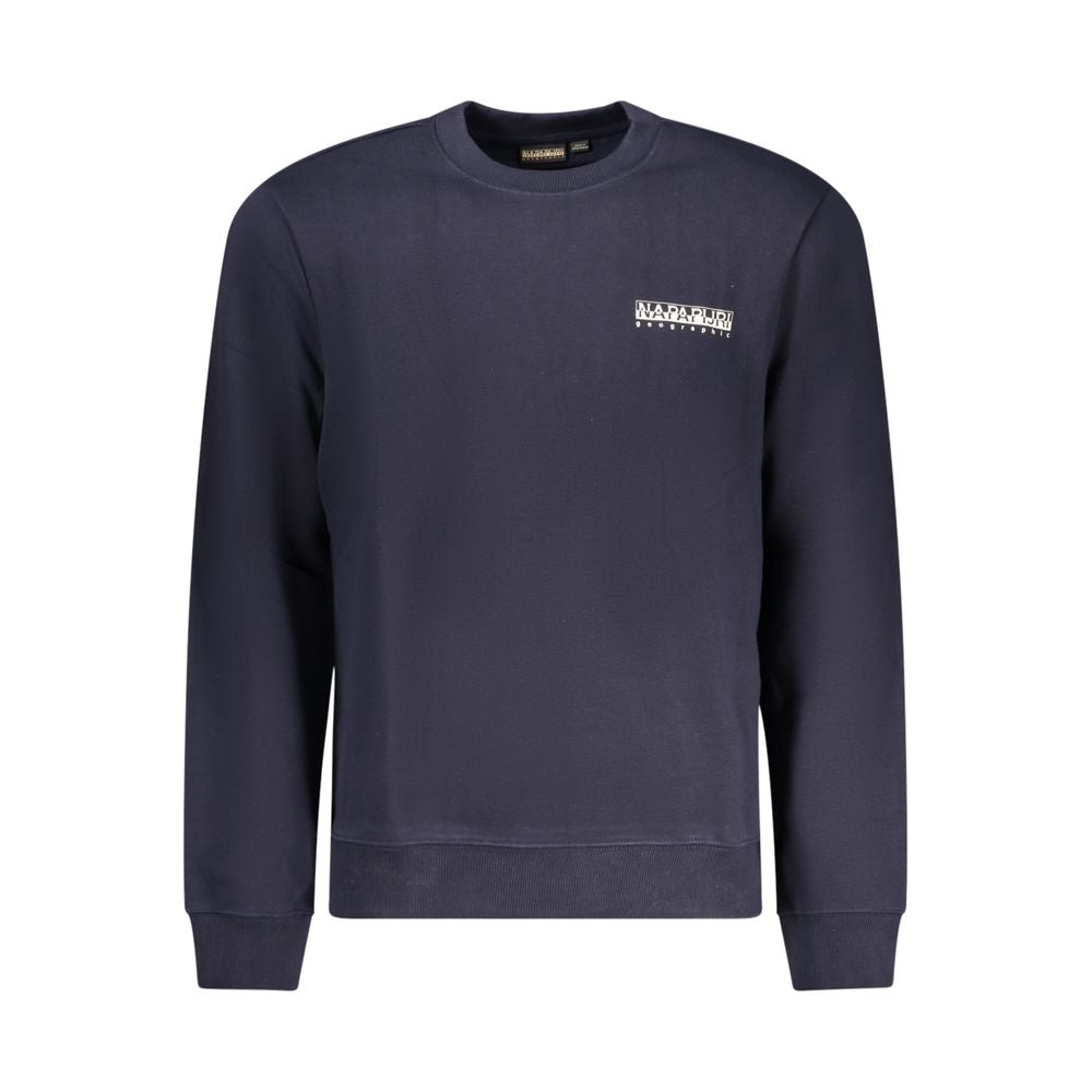Napapijri Blue Cotton Sweater -   -  Napapijri.