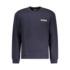 Napapijri Blue Cotton Sweater -   -  Napapijri.