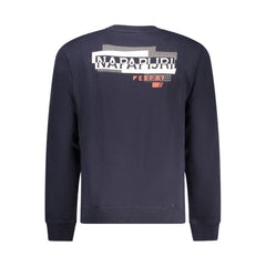 Napapijri Blue Cotton Sweater -   -  Napapijri.